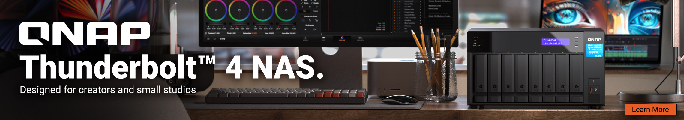 QNAP TS-h874T banner